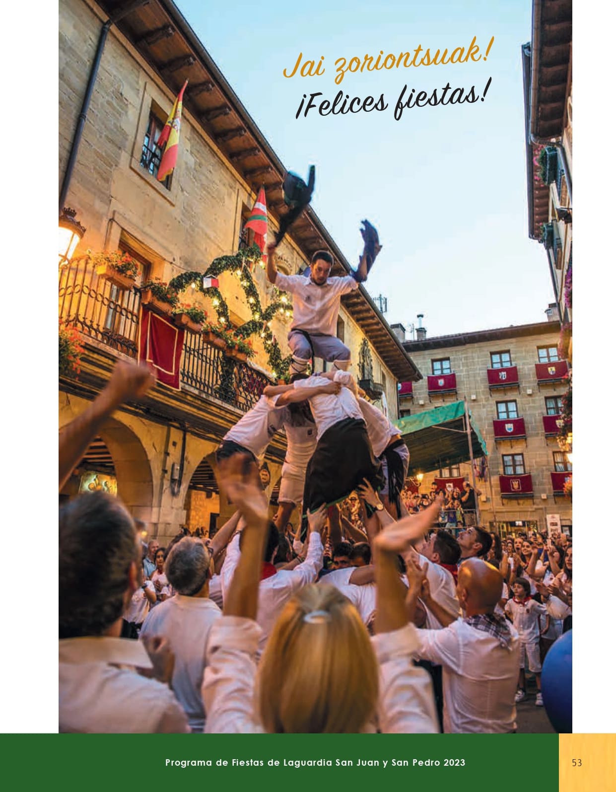 Programa de fiestas portada